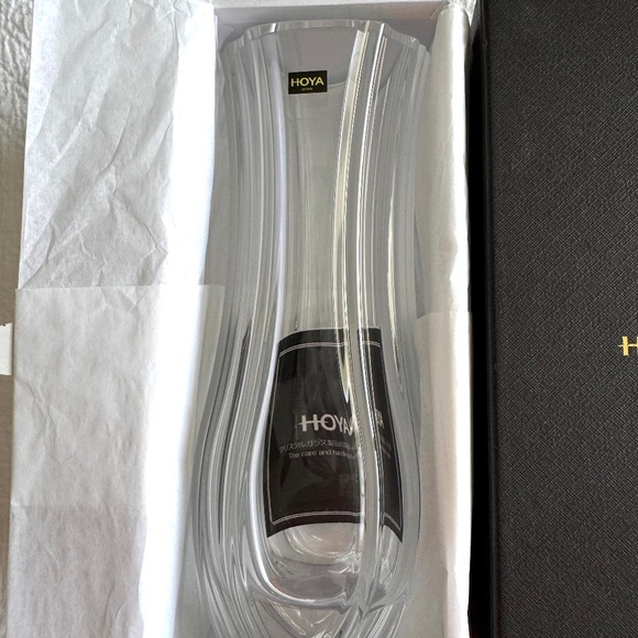 Hoya Art Glass crystal Vase - Picture 4 of 7